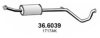 PEUGE 1717P0 Middle Silencer